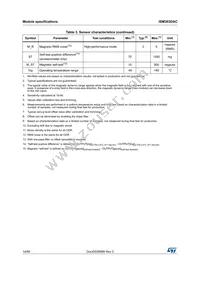 ISM303DACTR Datasheet Page 14