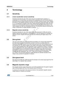 ISM303DACTR Datasheet Page 21