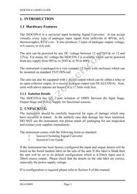 ISOCON-6 Datasheet Page 3