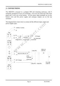 ISOCON-6 Datasheet Page 4
