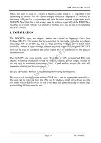ISOCON-6 Datasheet Page 14