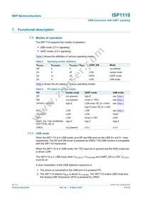 ISP1110VHTS Datasheet Page 7