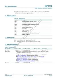 ISP1110VHTS Datasheet Page 22