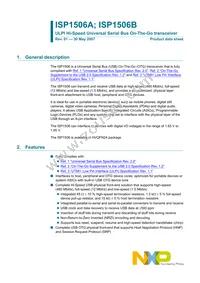 ISP1506ABS Datasheet Cover