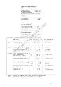 ISP844XSM Datasheet Page 2