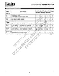 ISPLSI 1024EA-200LT100 Datasheet Page 8