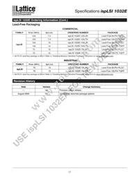 ISPLSI 1032E-70LTI Datasheet Page 17