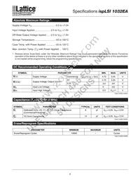 ISPLSI 1032EA-200LT100 Datasheet Page 4