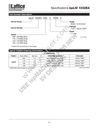ISPLSI 1032EA-200LT100 Datasheet Page 16
