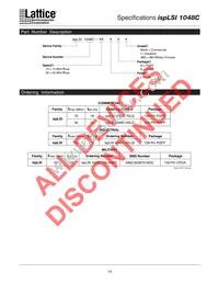 ISPLSI 1048C-70LQ Datasheet Page 15