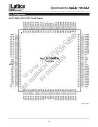 ISPLSI 1048EA-170LT128 Datasheet Page 13