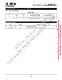ISPLSI 2032A-80LT48I Datasheet Page 16