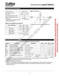 ISPLSI 2064A-80LT100I Datasheet Page 4