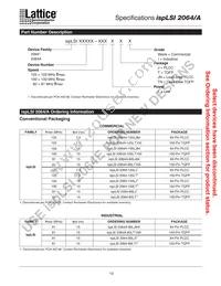 ISPLSI 2064A-80LT100I Datasheet Page 13