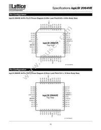 ISPLSI 2064VE-280LT44 Datasheet Page 15