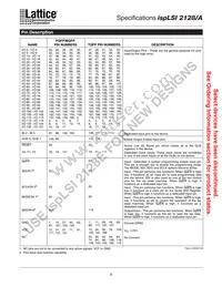 ISPLSI 2128A-80LT176I Datasheet Page 9