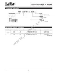 ISPLSI 2128E-180LT176 Datasheet Page 11