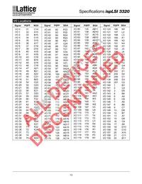ISPLSI 3320-70LQ Datasheet Page 14