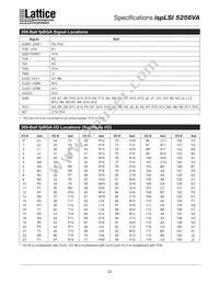 ISPLSI 5256VA-70LQ208 Datasheet Page 22