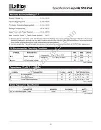 ISPLSI 5512VA-70LQ208 Datasheet Page 10