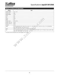 ISPLSI 5512VA-70LQ208 Datasheet Page 22