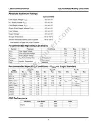 ISPPAC-CLK5410D-01SN64I Datasheet Page 4