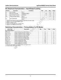 ISPPAC-CLK5410D-01SN64I Datasheet Page 9