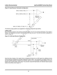 ISPPAC-CLK5410D-01SN64I Datasheet Page 22