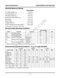 ISPPAC-CLK5620AV-01T100I Datasheet Page 4