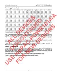 ISPPAC-POWR1208-01T44I Datasheet Page 12