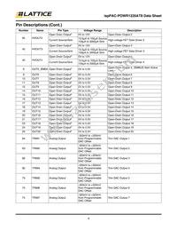 ISPPAC-POWR1220AT8-02T100I Datasheet Page 4
