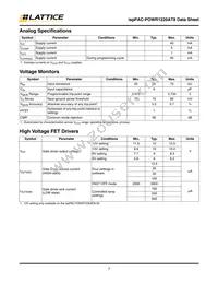 ISPPAC-POWR1220AT8-02T100I Datasheet Page 7