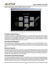 ISPPAC-POWR607-01N32I Datasheet Page 19