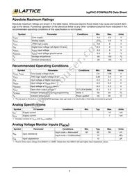ISPPAC-POWR6AT6-01NN32I Datasheet Page 5