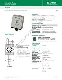 ISS-101 Datasheet Cover