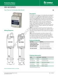 ISS-102ACI-MC Datasheet Cover