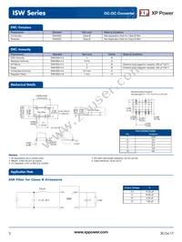 ISW1215A-H Datasheet Page 3