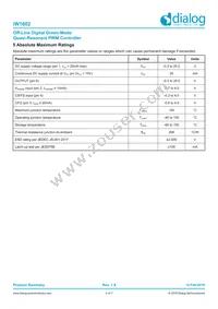 IW1602-11B Datasheet Page 4