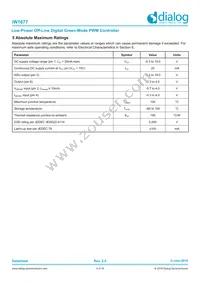 IW1677-05 Datasheet Page 4