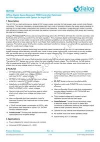 IW1702-31B Datasheet Cover