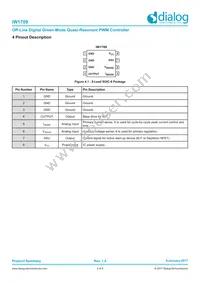IW1709-11 Datasheet Page 3