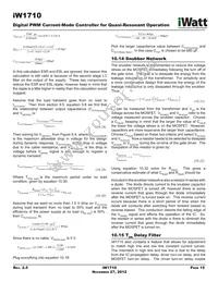 IW1710-01 Datasheet Page 15