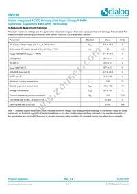 IW1790-19 Datasheet Page 4
