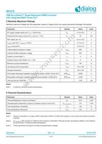 IW1819-11 Datasheet Page 4