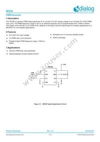 IW338-10 Datasheet Cover