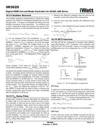 IW3620-00 Datasheet Page 17