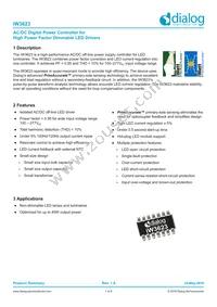 IW3623-00 Datasheet Cover