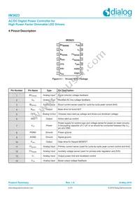 IW3623-00 Datasheet Page 3