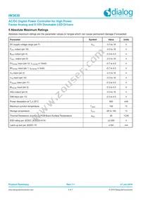 IW3630-00 Datasheet Page 5