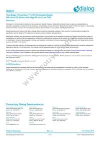 IW3631-00 Datasheet Page 7